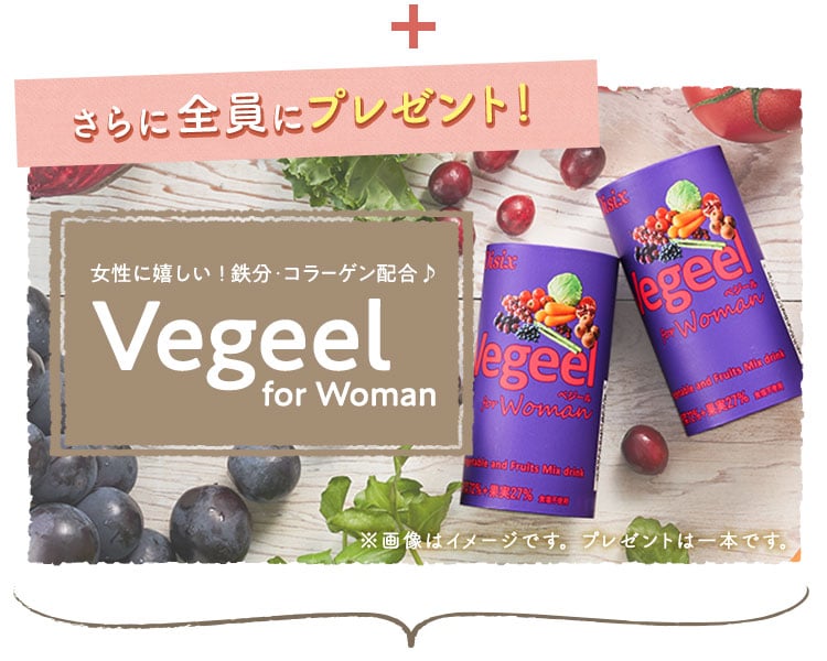 �䂤����񈤈����uVegel for Woman�v�v���[���g�I